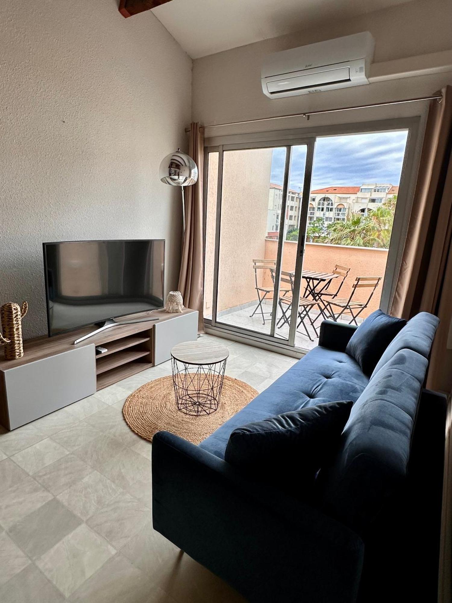 Evasion Setoise - Appartement Avec Balcon Vue Marina, Climatise, Parking - Situe A 200M De La Plage Sète Eksteriør billede