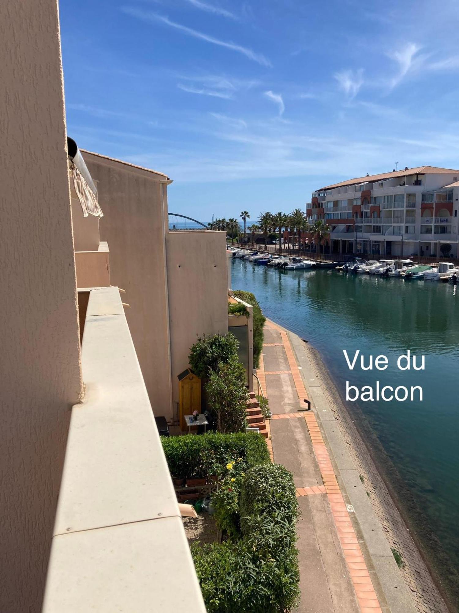 Evasion Setoise - Appartement Avec Balcon Vue Marina, Climatise, Parking - Situe A 200M De La Plage Sète Eksteriør billede